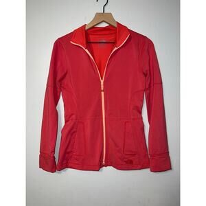 The North Face vaporwick full zip pink jacket size small